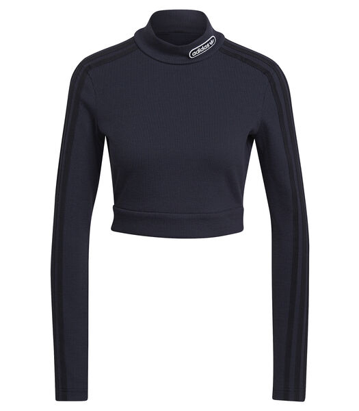 Maillot femme Cropped Long Sleeve