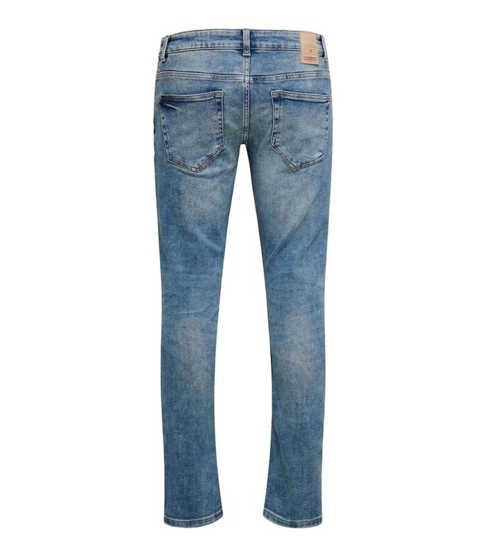 Loom Stretch Jeans - Denim Blauw image number 3
