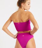 Haut de maillot de bain violet Nolo Scrunchy image number 4