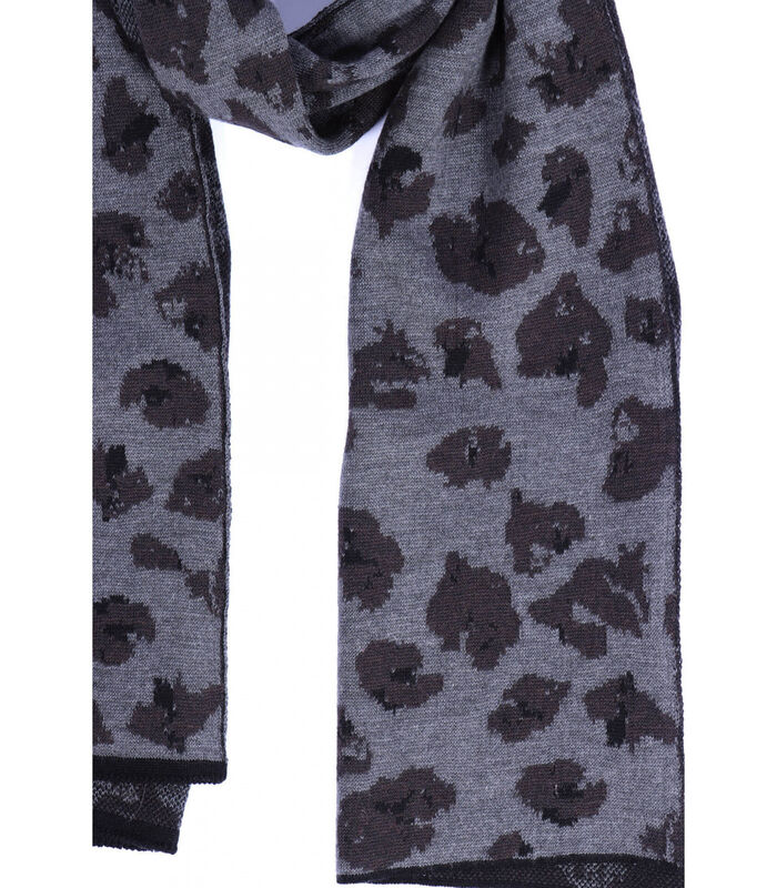 Echarpe en 100% laine motif néo camouflage image number 2