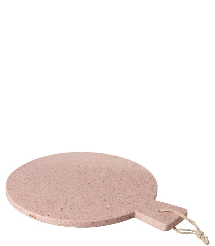 Plank Rond Terrazzo Roze image number 0
