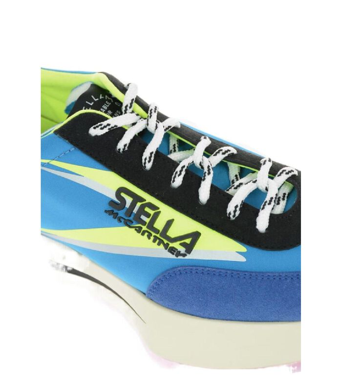 Donkerblauw Katoen Sneakers image number 3