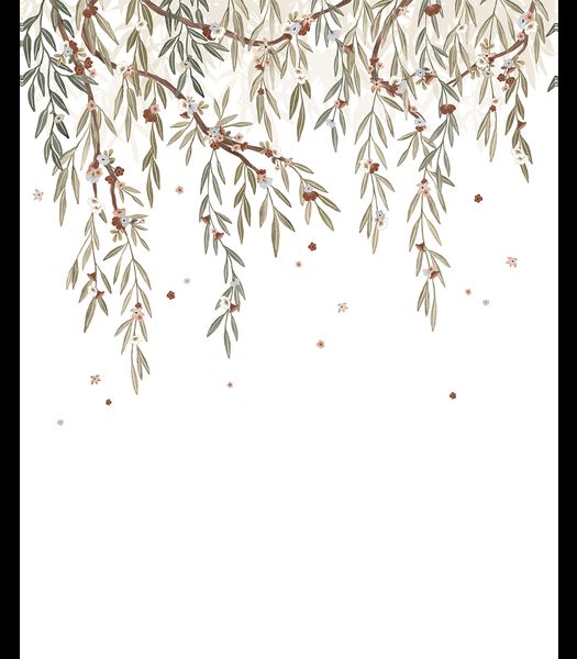 Papier peint panoramique feuillage d'eucalyptus Lilydale, Lilipinso