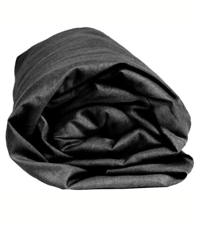 Drap-housse anthracite coton image number 2