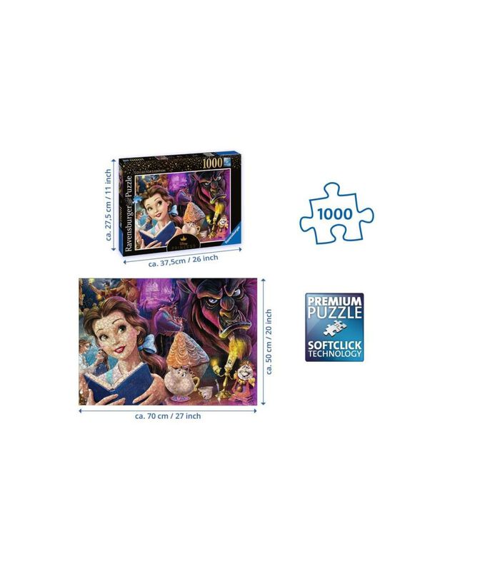 Puzzel Collector's Edition Disney Princess Belle image number 3