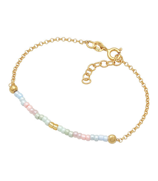 Bracelet Perles Pour Femmes Beads Pastel En Argent Sterling 925