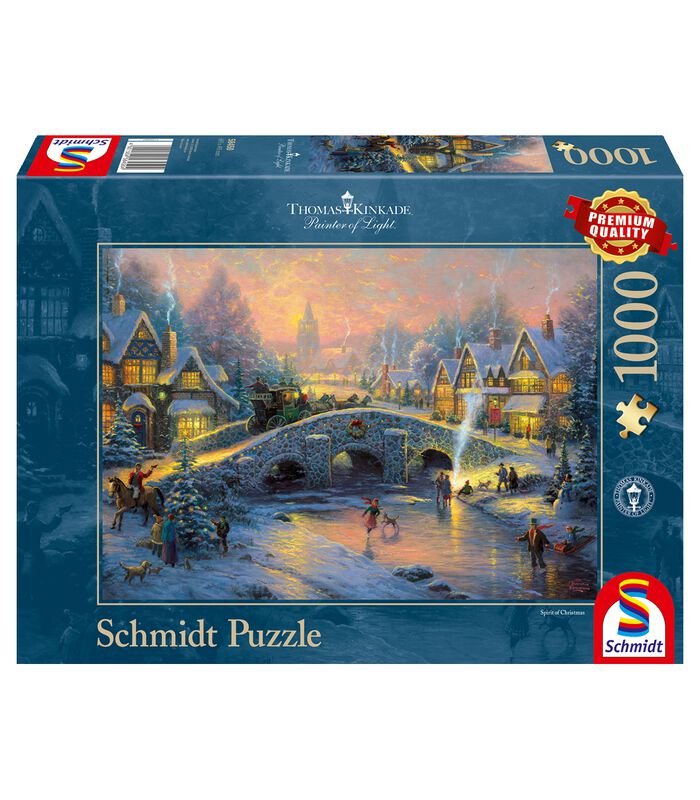Spirit of Christmas, 1000 stukjes - Puzzel - 12+ image number 1