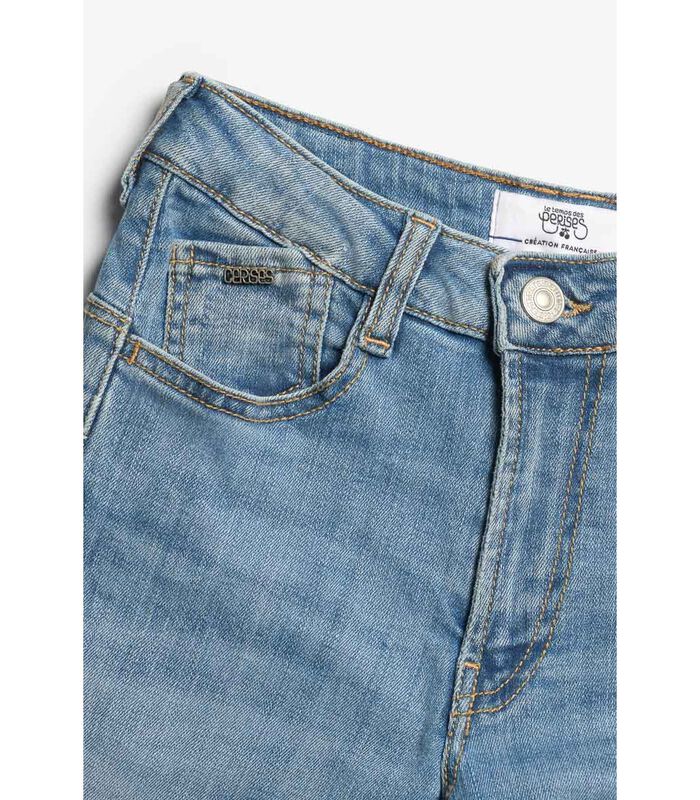 Jeans regular pulp slim hoge taille, lengte 34 image number 4