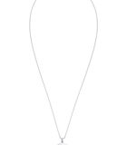 Halsketting Heren Hanger Vredessymbool In 925 Sterling Zilver Verguld image number 2