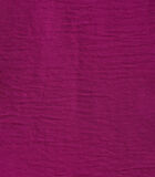 Robe longue faux portefeuille violette manches longues image number 4