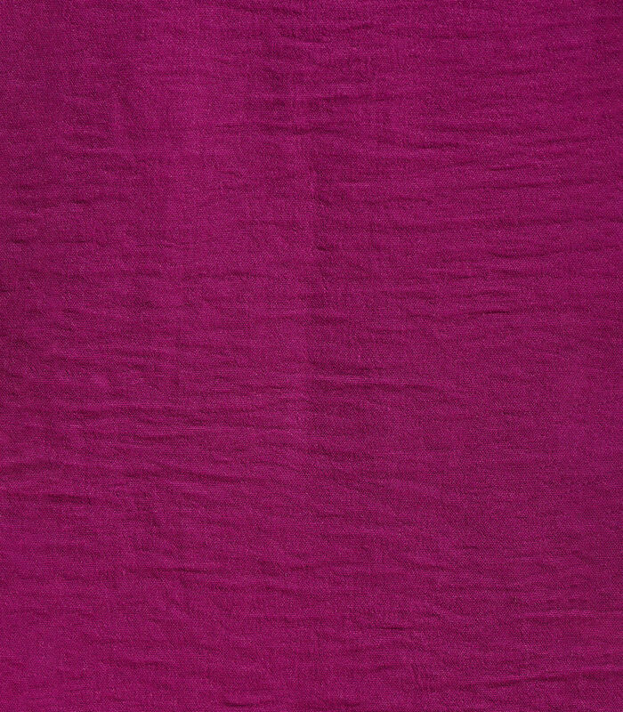 Robe longue faux portefeuille violette manches longues image number 4