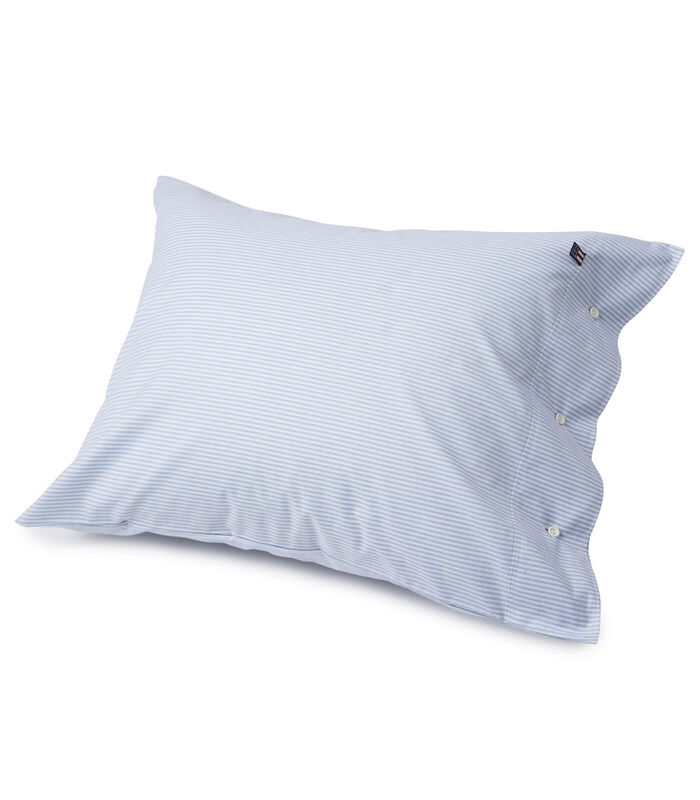Pin Point Blue/White Pillowcase image number 0