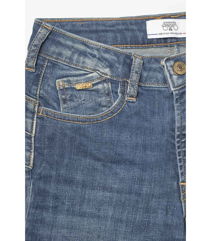 Jeans regular, droit pulp slim taille haute, longueur 34 image number 4