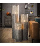 Rock Pillar - Lampadaire - aspect béton - cylindre - 120 cm image number 2