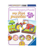 Op de boerderij - My First puzzles - 9x2 stukjes - kinderpuzzel image number 2