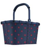 Reisenthel Shopping Carrybag cadre pois mixtes rouge image number 0