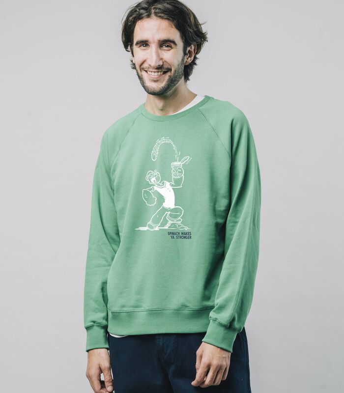 Sweatshirt - Groen image number 0