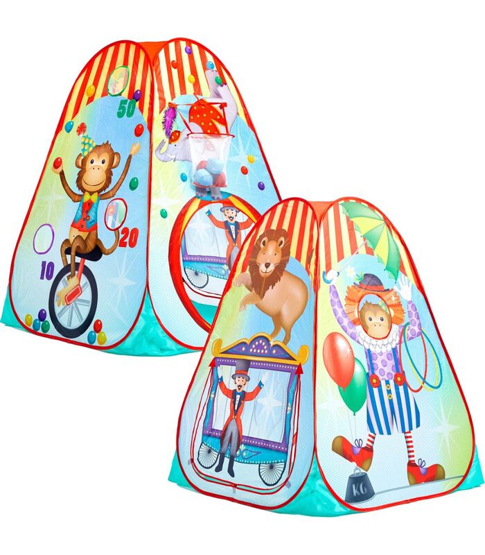 Achetez Pop-it-Up tente de jeu pop up enfants Cirque - 90x90x110 cm chez   pour 51.95 EUR. EAN: 8716569032360