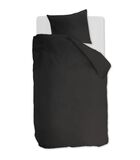 Housse de couette Cotton Uni Anthracite Coton image number 2