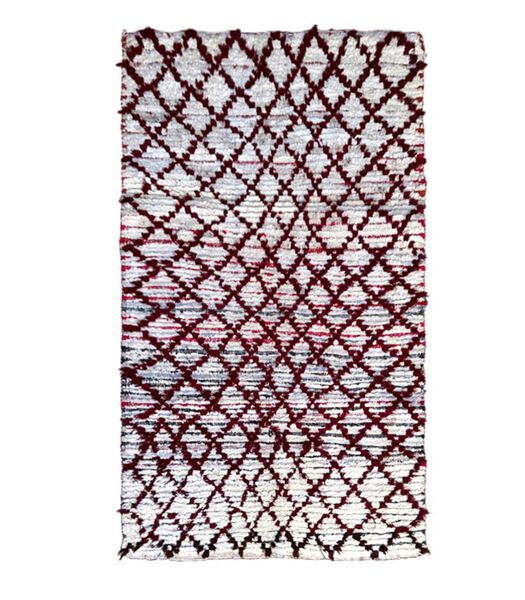 Marokkaans berber tapijt pure wol 177 x 97 cm