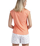Pyjama's loungewear korte broek t-shirt Always Love You image number 1