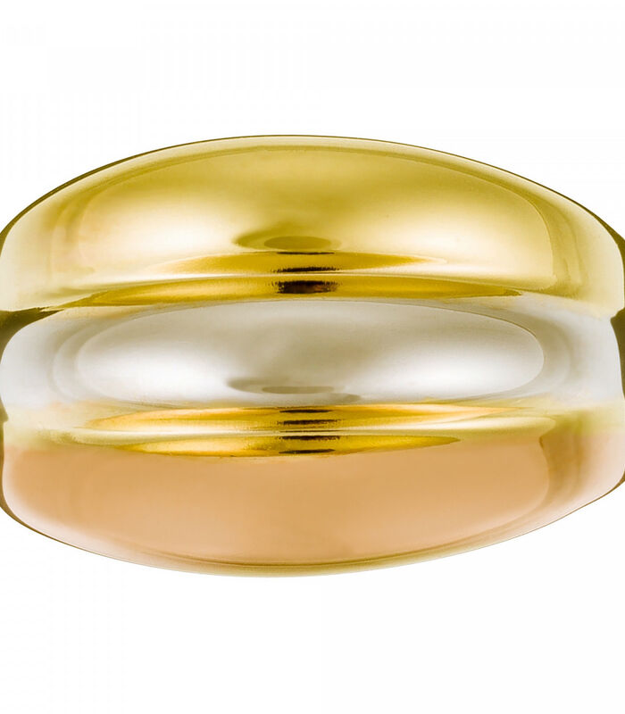 Ring "Trianon" Driekleurig goud image number 3