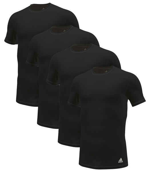 4 pack Active Flex Cotton - onder t-shirts