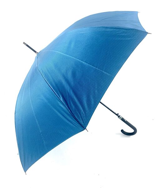 Parapluie Dame Long Losange bleu