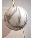 Hanglamp Carrara - Goud/Wit - Ø22cm image number 2