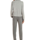 Pyjama indoor outfit broek top lange mouwen Kelly image number 1