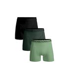 Boxershorts 3-Pack Solid Groen 582 image number 0