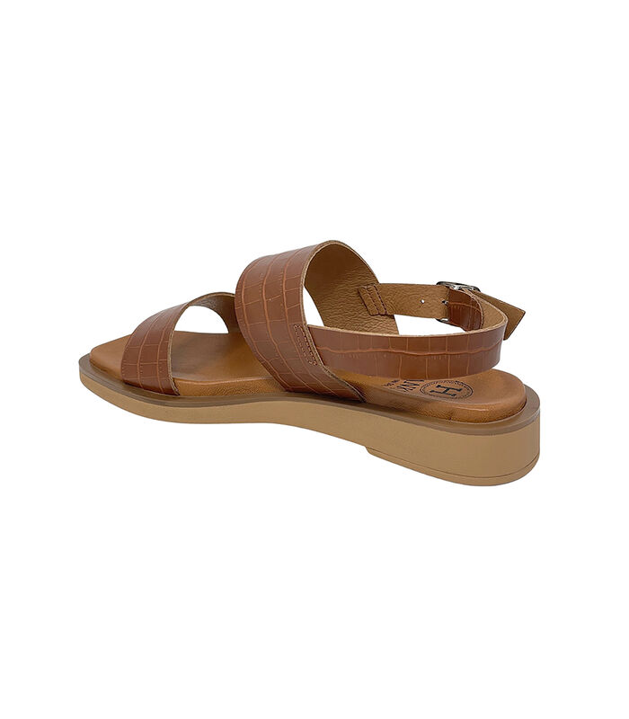 Sandales compensées en cuir TALASA image number 2