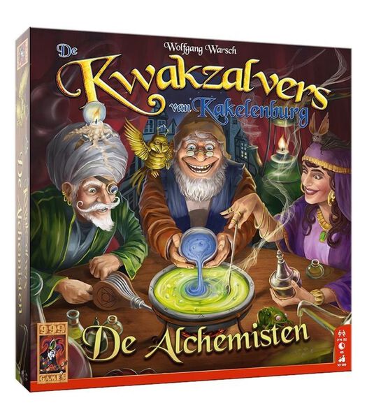999 Games De Kwakzalvers van Kakelenburg: De Alchemisten Uitbreiding