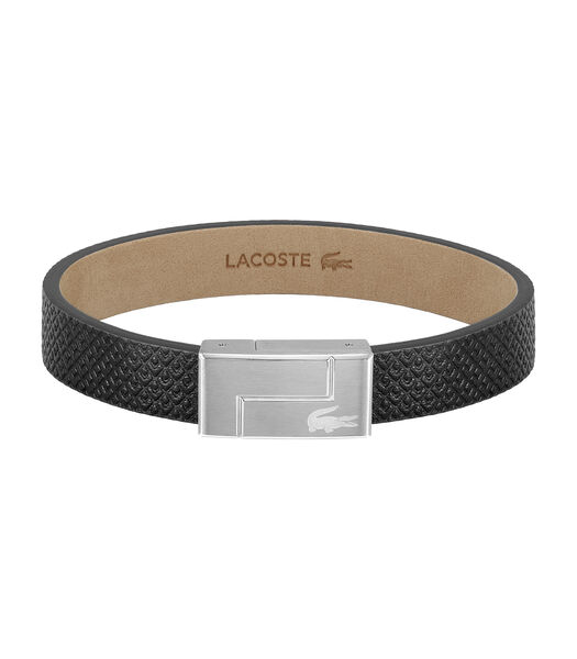 Lacoste Traveler cuir noir 2040185