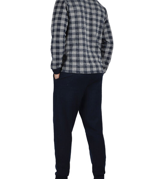 Pyjama broek met lange mouwen en topje Vichy