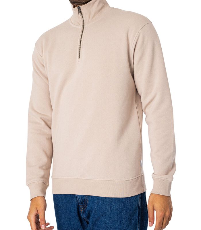 Bradley Sweatshirt Met Halve Rits image number 1
