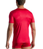 V-hals T-shirt met korte mouwen RED 1763 image number 1