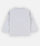 Nouky t-shirt met lange mouwen , chiné grijs image number 3