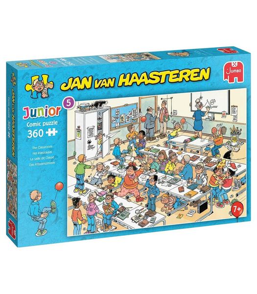 Jan van Haasteren Junior Puzzel Klaslokaal - 360 stukjes