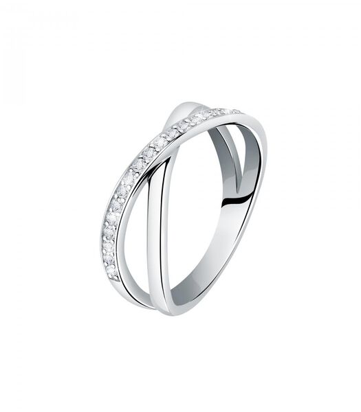 Zirkoon ring, Zilver 925 B-CLASSIC