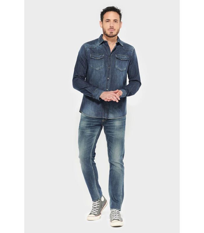 Chemise en jeans JUANITO image number 0