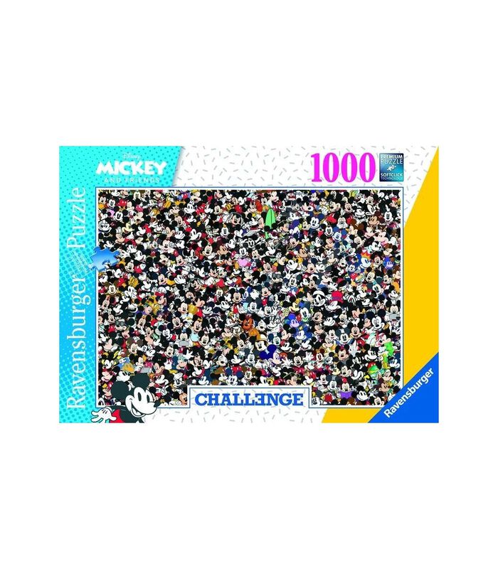 Puzzle 1000 p - Mickey Mouse (Challenge Puzzle) image number 0