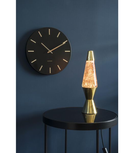 Horloge Murale Charm - Noir - Ø30cm