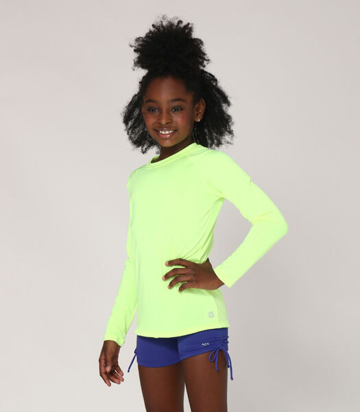 Camiseta Uvlight Amarelo Fluor Spf50+