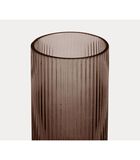 Vase Allure Straight - Marron chocolat - Ø10x20cm image number 4