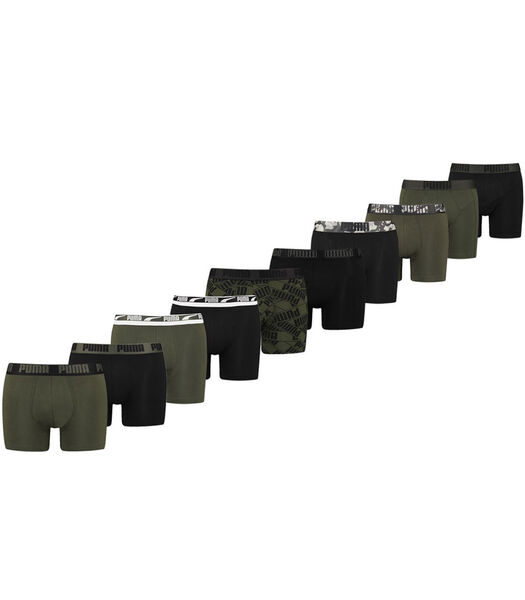 Boxershorts 10-pack Forest Night / Black