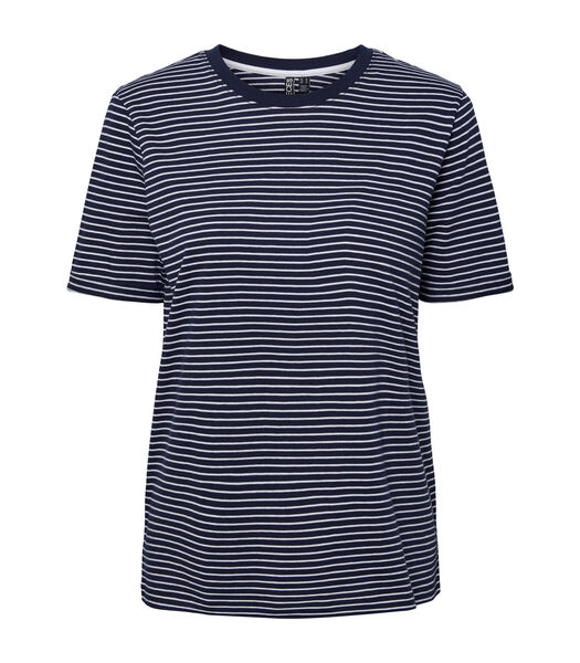 Dames-T-shirt Ria Up Stripes
