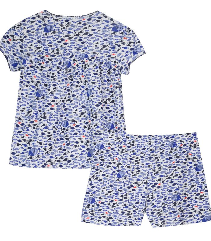 Pyjama imprimé Oeko-Tex  motifs poissons image number 1