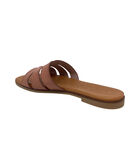 Sandale plate en cuir ATRIA image number 2