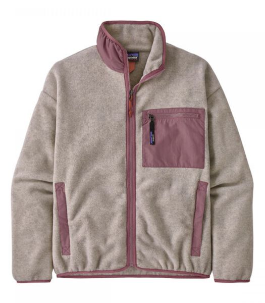 Pull Synch Femme Oatmeal Heather/Evening Mauve
